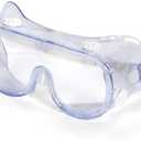 2 x keebomed Chemical Splash/Impact Safety Goggle, Soft, Adjustable 1 -Pack