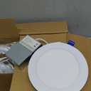 12Pack Smart RGB Recessed Lighting 6Inch,Ultra-Thin Canless LED Downlight, 2.4GHz Wi-Fi Bluetooth Direct Connect, 2700K-6500K,12W,1080LM,Work with Tuya App, Alexa,Google Assistant, Music Sync (Front CCT | Back RGB+Night Mode)