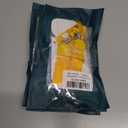 6 x CACOE Phone Lanyard 2 Pcs-1 Pcs Adjustable Neck Strap,1 Pcs Wrist Strap,4 Pads,Universal Crossbody Multifuctional Cell Phone Lanyards Compatible with Most Smartphones(Yellow)