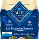 Blue Buffalo Life Protection Formula Senior Dry Dog Food, Supports Joint Health and Mobility, Made with Natural Ingredients, Chicken & Brown Rice Recipe, 34-lb. Bag (EXP 08/31/27)