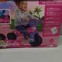 Fisher-Price Toddler Tricycle Barbie Tough Trike, Toy Bike with Handlebar Grips & Storage for Outdoor Play Kids Ages 2+ Years, Barbie