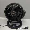 Dreo Fan for Bedroom, 12 Inches, 70ft Powerful Airflow, 28db Quiet Table Air Circulator Fans for Dorm Room, 120 Adjustable Tilt, 3 Speeds, Desktop Fan for Home, Office, Kitchen (Blac)