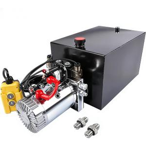 20 Quart Double Acting Hydraulic Power Unit 12V 3200 PSI