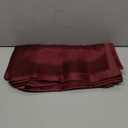 12 Pack Satin Polyester Tablecloth Wedding Rectangle Tablecloth Bright Silk Table Cloth Smooth Fabric for Wedding Banquet Birthday Party Bridal Baby Shower Anniversary Table Decor(57"x108",Burgundy)