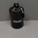 SLUXKE 1 Gallon Water Bottle Portable Water Jug Fitness Sports Daily Water Bottle with Motivational Time Marker,Leak-Proof, Wide Mouth, BPA Free Water Bottles for Sports Gym Fitness Work