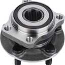 Autoround 513303 Front Wheel Bearing Hub Assembly Compatible with Subaru Forester 2009-2014, Impreza 2008-2014, WRX 2013-2014, XV Crosstrek 2013-2014, 5 Lugs w/ABS
