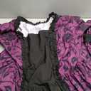 1791's lady Women's Victorian Rococo Dress Inspration Maiden Costume (3X-Large, Purple)
