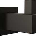 Delta Faucet Velum Single Robe Hook, Chrome Towel Hook, Bathroom Hook, Delta Towel Hook, Wall Mounted Hook, Chrome IAO20836 (Matte Black)