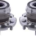 NewYall Pack of 2 Rear Left or Right Wheel Hub Bearing for Acura MDX ZDX 2007-2013 Honda Pilot AWD 2009-2015