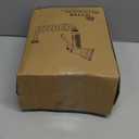 Coil Hose 25FT EVA Coil Garden Hose With 3/4'' Brass Connector Coiled Water Hose Lightweight And No Kink Includes 7 Patterns Spray Nozzle For Outdoors Lawn Watering Car Washing (Gray)