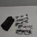 NORPERWIS Reading Glasses 5 Pairs Quality Readers Spring Hinge Glasses for Reading for Men and Women (5 Pack Mix Color, 2.50)