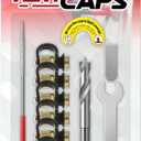 Magicfour Fuel Gas Can Vent Caps, 6 Pack Fuel Gas Tank Vent Caps Gas Can Replacement Vent Plug Gas Jug Vent Caps for Gas Fuel Water Can Jug to Allow Faster Flowing