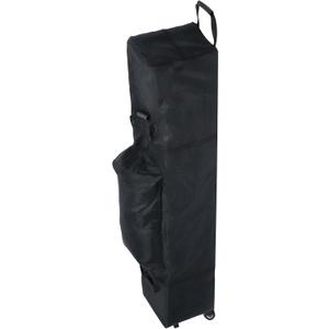 Wheel Canopy Bag Replacement 11.8 x 11.8 x 63 Balck Waterproof Pop Up Tent Canopy Roller Bag for Outdoor, 1680D Instant Canopy Storage Bag with 3 Handles