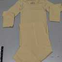 Lovdaswi Girls Thermal Sets Tops & Pants Children Base Layer for Dance (Large, Nude)