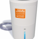 Eva-Dry EDV-2400 Electric Dehumidifier, Up to 267 Sq Ft, Humidistat
Adjustable humidistat — set target humidity, runs automatically | Drain hose included | Bedroom, bathroom, boat use