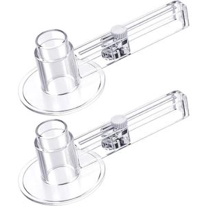 2 Pack 58 mm/2.25 Inch Clear Circle Paper Cutter Button Maker Tools Adjustable Round Circular Cutter for Art DIY Crafts, 70-210mm