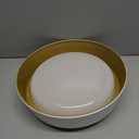 12.5 Inch LED Flush Mount Ceiling Light Fixture, 26W, Super Bright 1350 Lumen, 3 Color 3000K/4000K/5000K, Matt White with Gold Inside, Dimmable Ceiling Lamp for Bedroom Hallway Bathroom Outdoor