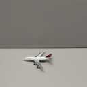 Airplane Model, Delta 747 Aircraft Die-cast Metal Planes Suitable for Collection and Desktop Decor