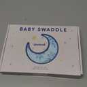 Unnivoll Baby Swaddles for Newborns 100% Cotton Newborn Swaddle Sack 3 Pack Baby Swaddles 0-3 Months Swaddle Sleep Sack for Newborn Baby Boy Girl Blue Leaves & Elephant