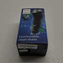 Philips Norelco Shaver 2400 Series, Wet and Dry Electric Shaver, Pop-up Trimmer, P-Cap, Deep Black, Model X3001/90