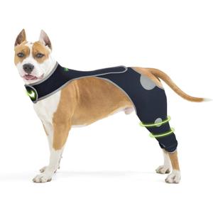 Dog Licking Sleeve Back Leg, Dog Recovery Sleeve, Dog Recovery Suit Prevents Licking, Dog Rear Leg Brace Protects Wound, Prevents Skin Damage, Dog Cone Alternative, with Reflective Material- S Dog Licking Sleeve Back Leg, Dog Recovery Sleeve, Dog Recovery Suit Prevents Licking, Dog Rear Leg Brace Protects Wound, Prevents Skin Damage, Dog Cone Alternative, with Reflective Material- S