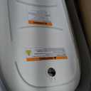 DZMDIP Baby Bathtub with Foldable Changing Table