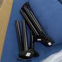 72 Futon Sofa Bed, Convertible Futons Couch with Adjustable Backrest, Loveseat Fabric Sleeper Recliner for Living Room, Bedroom (Blue)