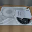 42 inch White Ceiling Fans with Lights and Remote, LED Dimmable 3 CCT Temperatures 6-Speed, Noiseless Modern Ceiling Fan for Bedroom, Living Room, Dining Room, ETL Listed