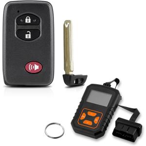 5290 Remote Smart Key Fob Replacement DIY Kit for Toyota 4Runner Toyota Prius Venza 2011-2016 Keyless Entry Remote HYQ14ACX GNE 271451-5290