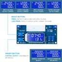 Hosyond DC to DC Buck Converter CV CC Power Supply Module Voltage Regulator, 1.2V-32V Output 12A Adjustable, for LED Drivers Battery Charging Solar Panel RV