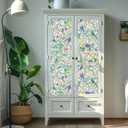 SOMWISE Rainbow Window Privacy Film, Heat Control, UV Blocking, Anti-Glare, Day & Night Privacy Protection & Decoration for Home, Bathroom, Glass Door, Static Cling, Renter-Friendly with Installation Tools 45*78.5