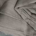 Fitable 2 Pack Faux Linen Rectangle Tablecloths: Waterproof Stain Resistant Wrinkle Free Textured Table Cloth, Washable Burlap Fabric Table Cover for Kitchen Dining Party, 52x70 Inch, Nature