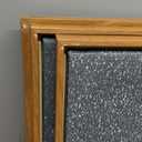 CHDITB Mountain Framed Canvas Wall Art Set, Country Wood Style Wall Decor, Rustic Farmhouse Wall Painting, Forest Nature Art Print for Living Room, Bedroom, Dinning Room, Office - Large Size 16"x24"x3