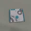 AGPTEK Ethernet Cable Clips, 60 PCS Adhesive Wire Clips, Flat Cord Clips Small Cable Holder Management for Home Wall Flat Ethernet Network Cord Organizer, Decoration Fairy Light Sticky Hooks, White