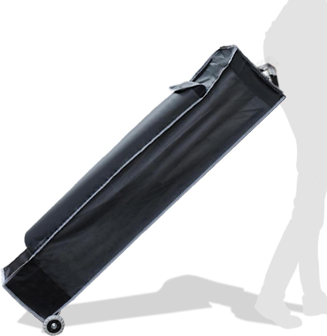 Eurmax USA Heavy Duty Wheeled Roller Bag Pop up Canopy Tent Universal Rolling Storage Bag for 10x10 Canopy Instant Tent (Dark Grey)