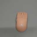 ATK Blazing Sky F1 V2 Wireless Gaming Mouse, 39 g, PAW3950 Ultra Sensor, Nordic 54L15 MCU, Optical Switches, Dual 8K, Dual-Mode 2.4G/Wired, 250H Battery (Ultimate, Coral Pink)