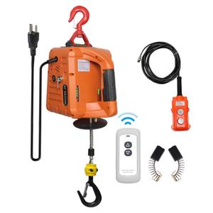 Electric Hoist Winch 1100Lbs Capacity for Garage, Workshop