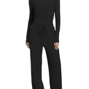 LILLUSORY Two Piece Comfy Black Fit Size Medium