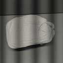 Reginary 30 Pack White Muslin Bibs Bulk for Boy Girl Muslin Baby Bibs Adjustable 6 Layers Cotton Bandana Soft Absorbent Washable Snap for Baby Decorating Newborn Infant Drooling Eating Feeding Gifts