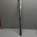 Kenney KN634 Rogers Twist & Fit No Tools Easy to Install Tension Curtain Rod, 28-48" Adjustable Length, Black Finish, 5/8" Diameter Steel Tube