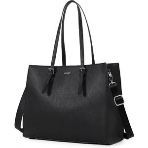 TANTOMI Large Laptop Tote Bag for Women 15.6 Inch Waterproof, Womens Tote Bags for Work, Handbag Briefcase Shoulder Bag
