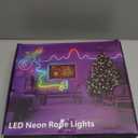 LETIANPAI 200Ft Neon Rope Lights,Flexible Led Rope Lights Control with App/Remote,Multiple Modes Music Sync Gaming RGB Led Neon Lights for Bedroom Outdoor (200FT/60M)