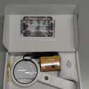 Flinduy Gem Mint Card Grading Tool for Pokemon - Card Centering Grading Tool Cleaning Tool Kit,Detailed Inspection Tools Set with LED