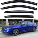 Window Visors Rain Guards for 2023 2024 2025 2026 Honda Accord, Out-Channel Window Vent Wind Deflectors Visors Shades for 23 24 25 26 Accord