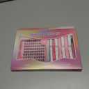 Beetles Lash Clusters Kit Dramatic Fluffy Lash Extension Kit 100 Pcs CC Curl 9-16mm False Eyelash Extension Set with 2-in-1 Bond and Seal Remover Brush Tweezers Eyelash Clusters Tempt KVT082