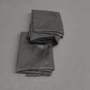 Bedsure King Size Satin Pillowcase Set of 2 - Dark Grey Pillow Covers for Hair and Skin with Envelope Closure, Similar to Silk Pillow Cases, Gifts for Women Men, 20x36 Inches (King (20" x 36"), 03 - Dark Grey)