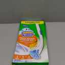 Scrubbing Bubbles Toilet Bowl Cleaning System with Flushable & Disposable Cleaner Refill Pads, Fights Odors and Helps Remove Limescale & Hard Water Stains, Citrus Scent, 1 Wand + 4 Refills + 1 Stand