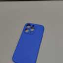 Miracase Designed for iPhone 14 Pro Case with Screen Protector, [Upgraded Camera Protection], Shockproof Liquid Silicone Rubber Phone Case Cover for 14 Pro 6.1 inch, Mediterranean Blue