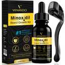 5% Minoxidil for Men Beard Growth Kit: Venanoci Hair Regrowth Oil with Biotin & Rosemary  Thicker, Fuller Beard & Hair  Stop Hair Loss & Thinning  Hair Growth Serum Treatment (2 Fl Oz (Pack of 1))