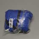 BRKURLEG Blue Dog Winter Coat, Cozy Winter Dog Jackets, Small Dogs Coat with Harness, Onesie Body Warm Puppy Christmas Jacket, Pet Reflective Cold Weather Jackets, Puppy Four-Legged Puffer Coats, M